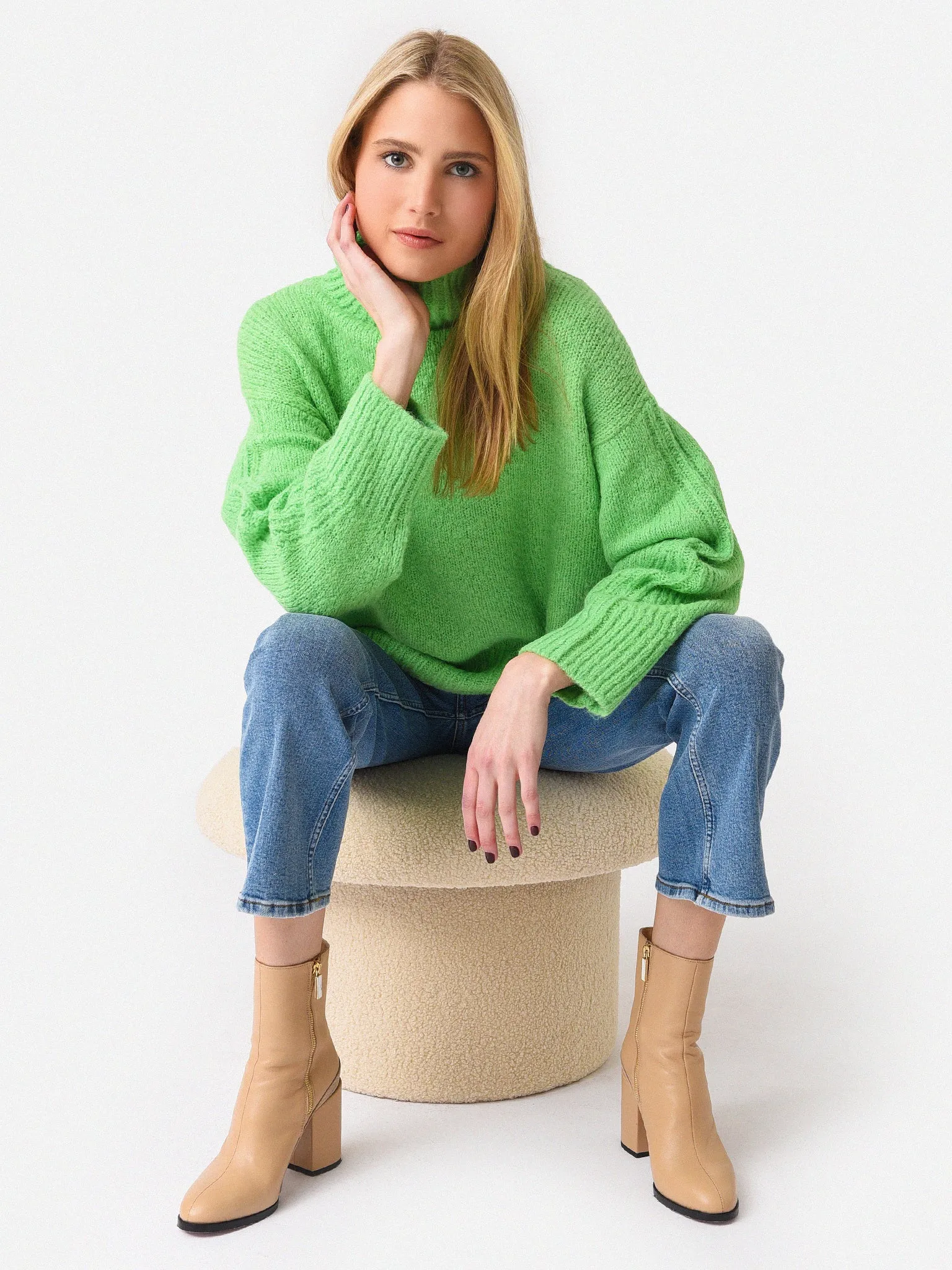 ALC Women's Nelson Wool Turtleneck Sweater