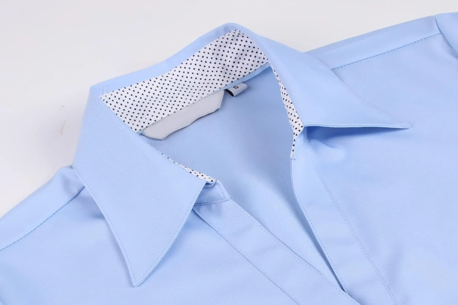 Alex Vando Womens Button Down Shirt Wrinkle Free Casual Long Sleeve Work Blouse Tops