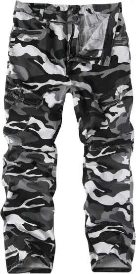 APTRO Men's Cargo Pants Camo Casual Work Military Tactical Pants