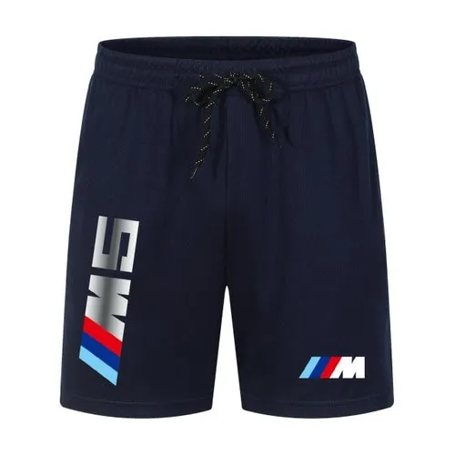 BMW M Power brand printed men's shorts men's sports shorts