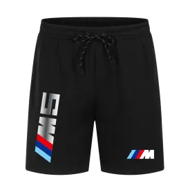 BMW M Power brand printed men's shorts men's sports shorts