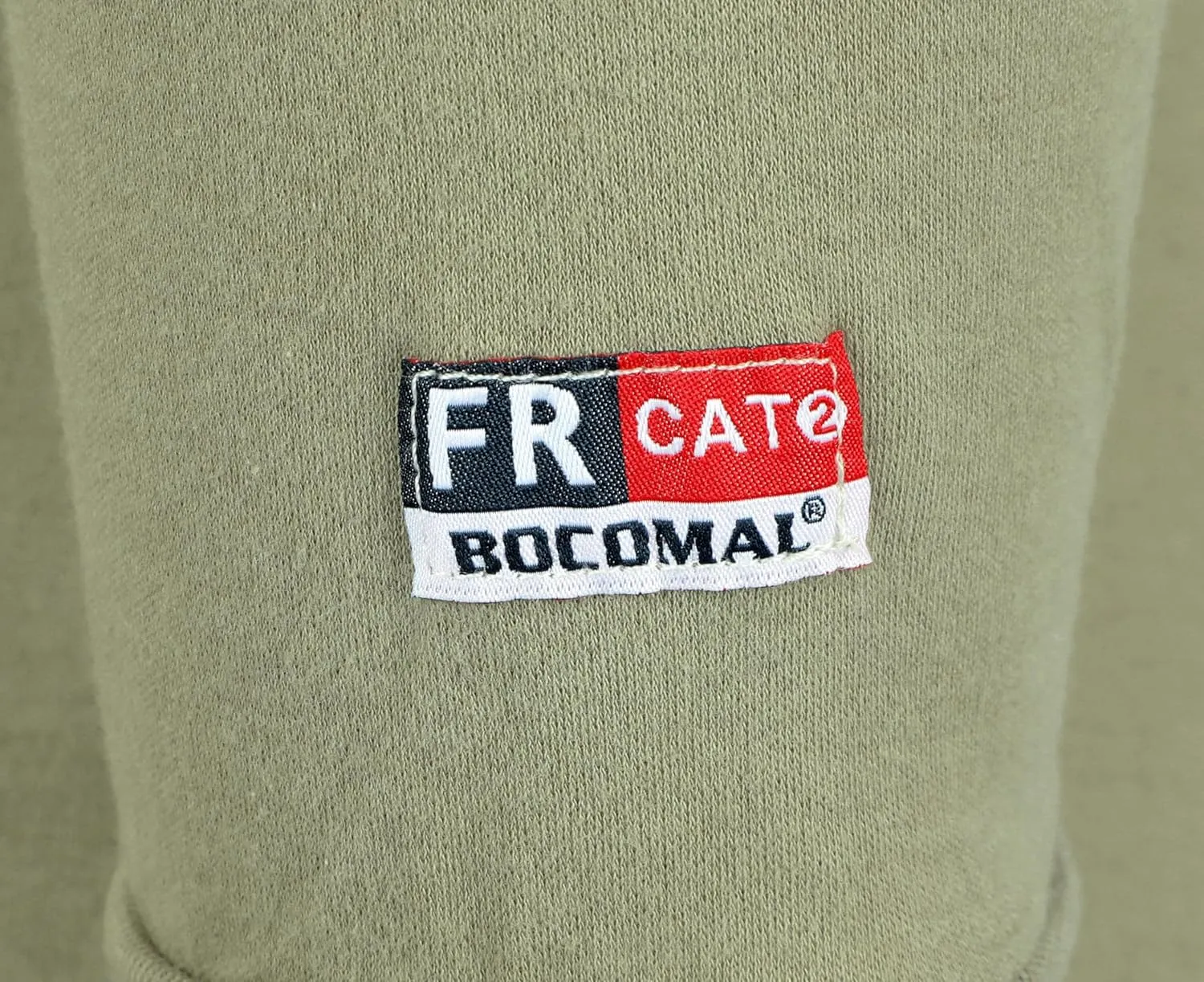 BOCOMAL FR Shirts for Men 5.5oz Lightweight Long Sleeve Work Henley Fire Resistant Shirt CAT2