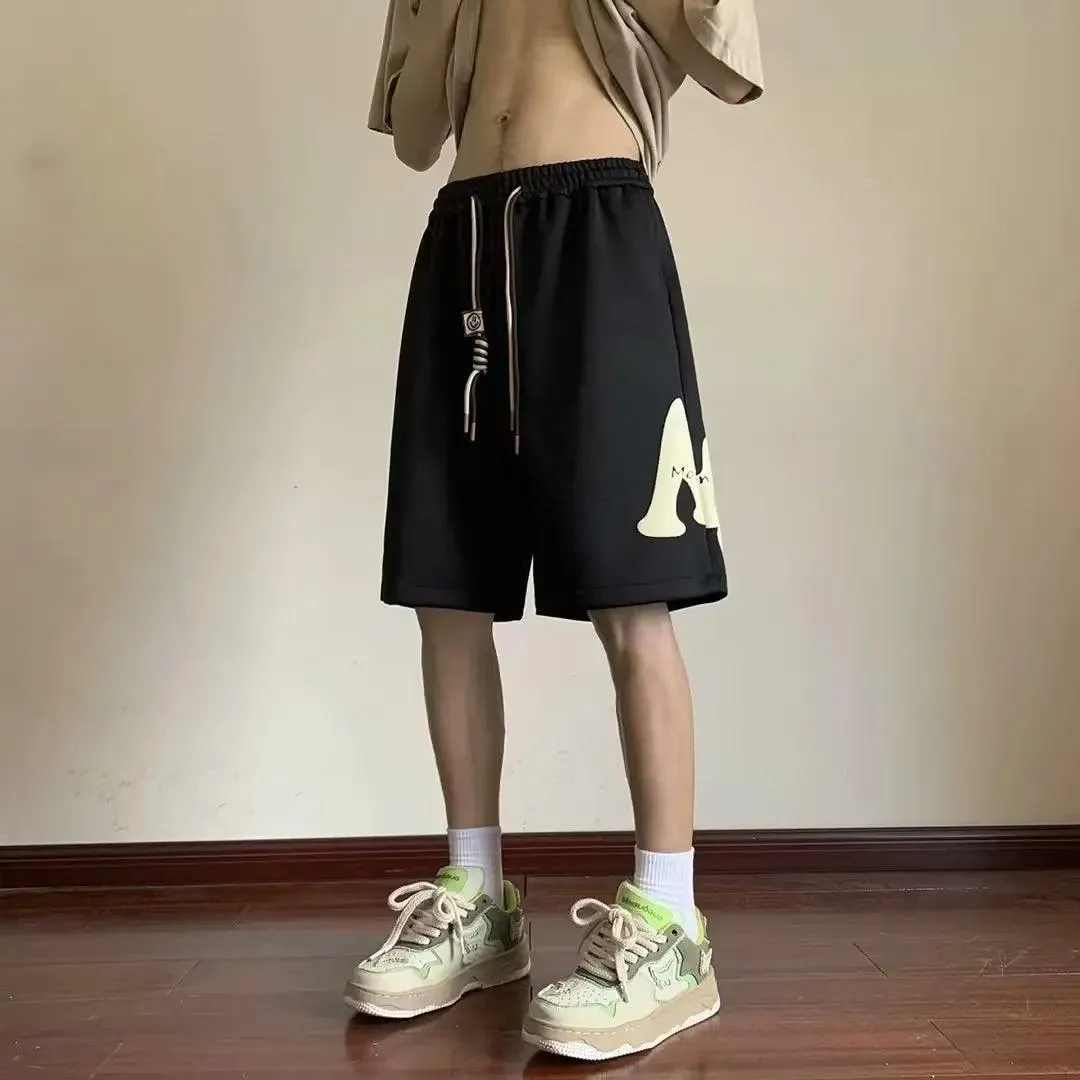 Casual Drawstring Sports Shorts