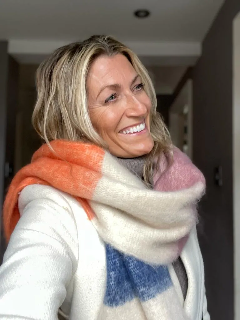 Colour Block Scarf