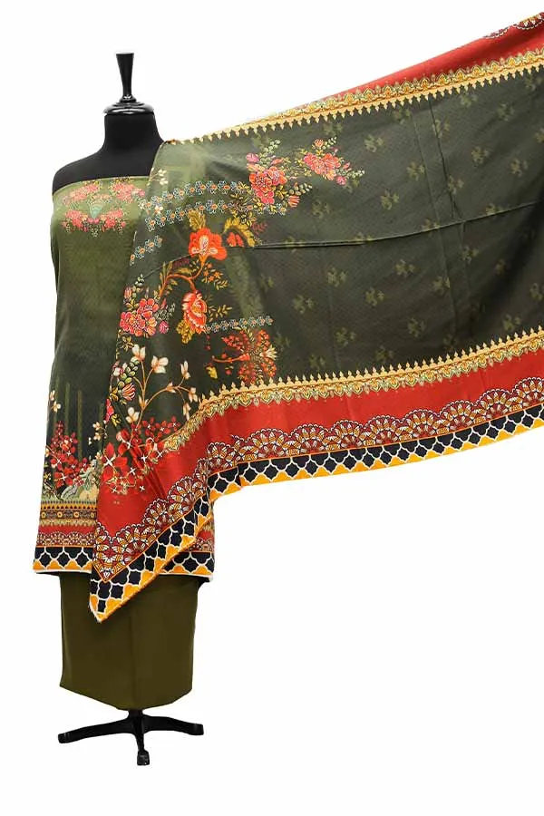 Egyptian E9 Jacquard Linen`21 D#21112 (D Green)