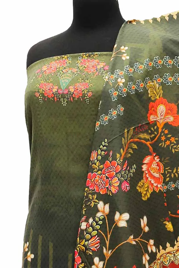 Egyptian E9 Jacquard Linen`21 D#21112 (D Green)