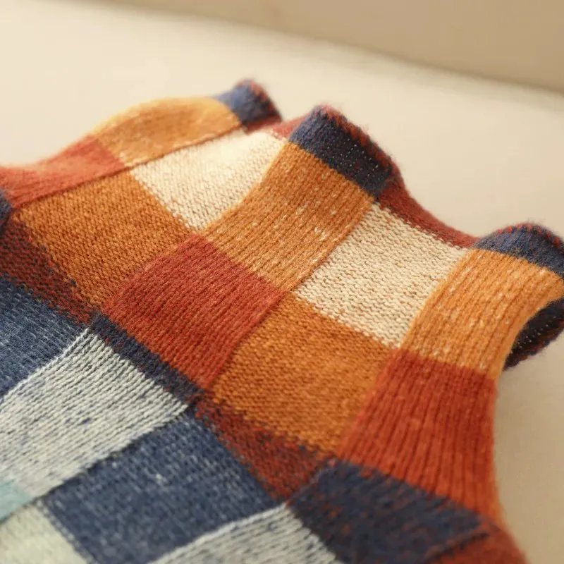 EMILY - PATCHWORK TURTLENECK