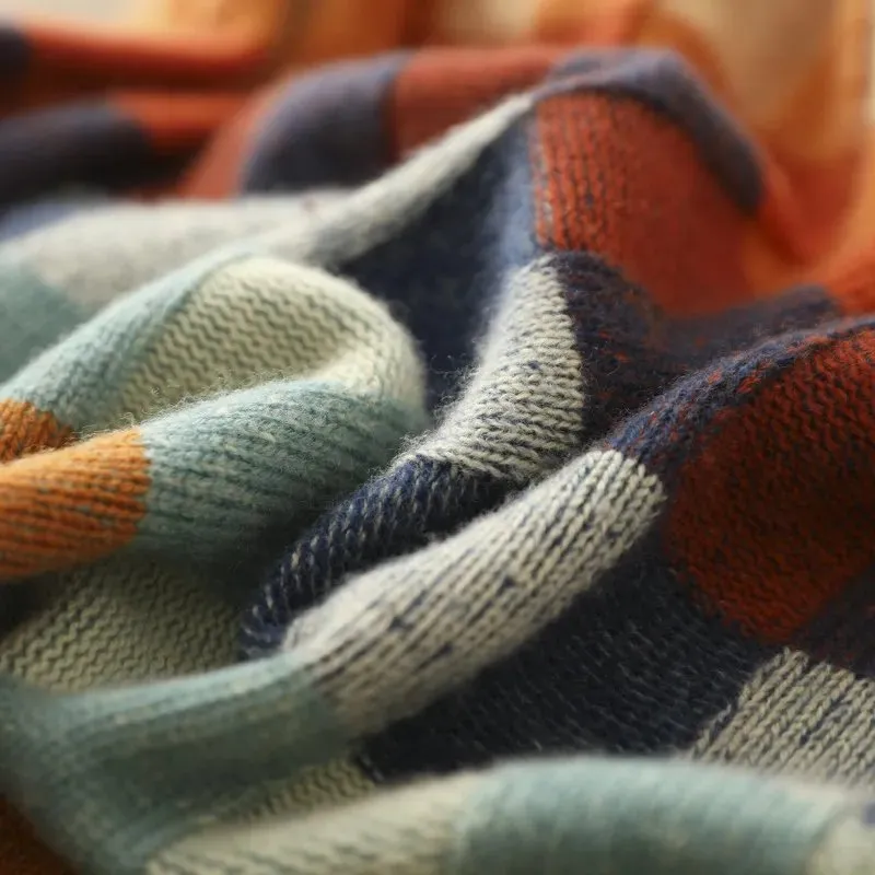EMILY - PATCHWORK TURTLENECK