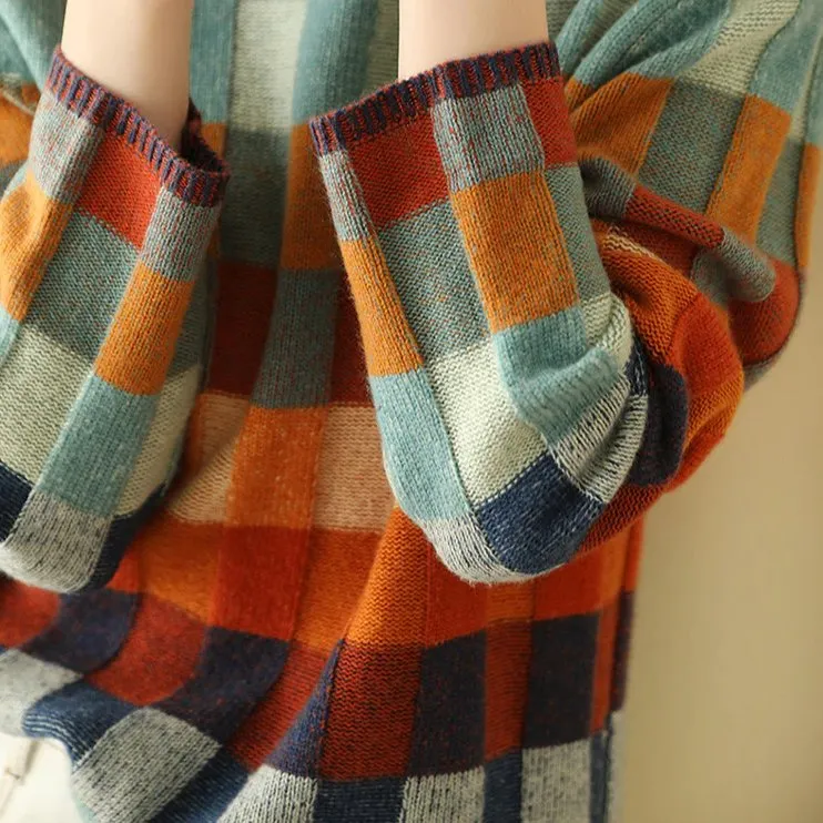 EMILY - PATCHWORK TURTLENECK