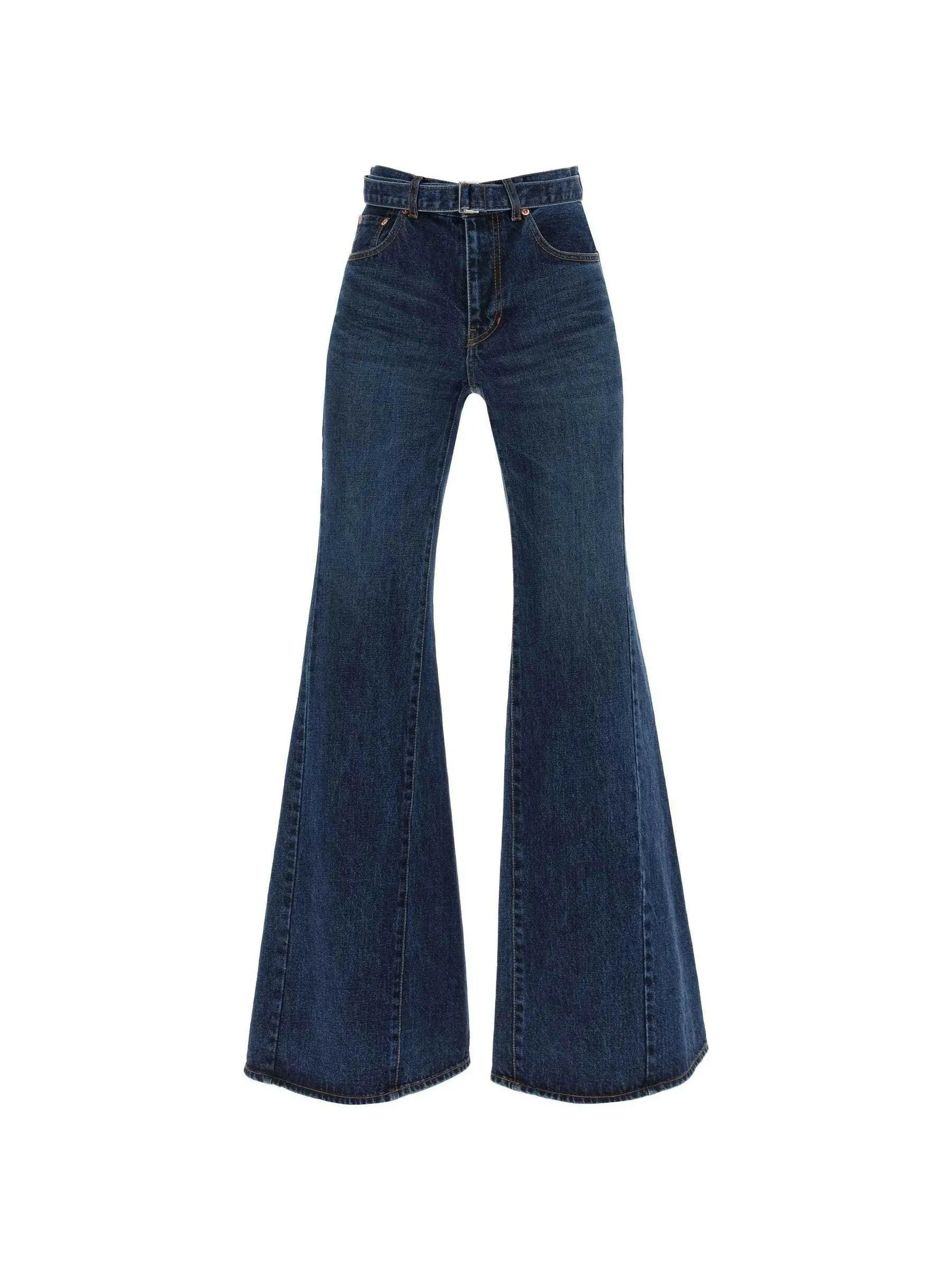 Flared Denim Jeans