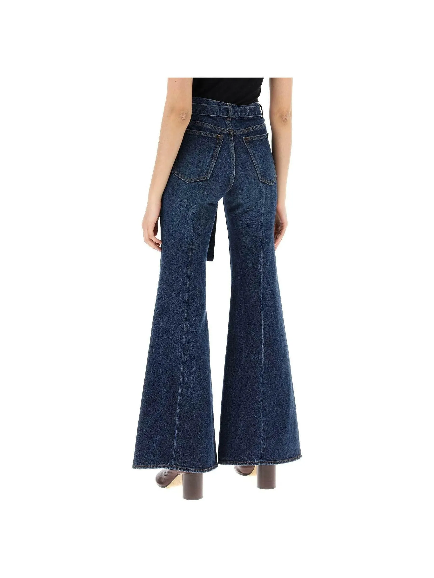 Flared Denim Jeans