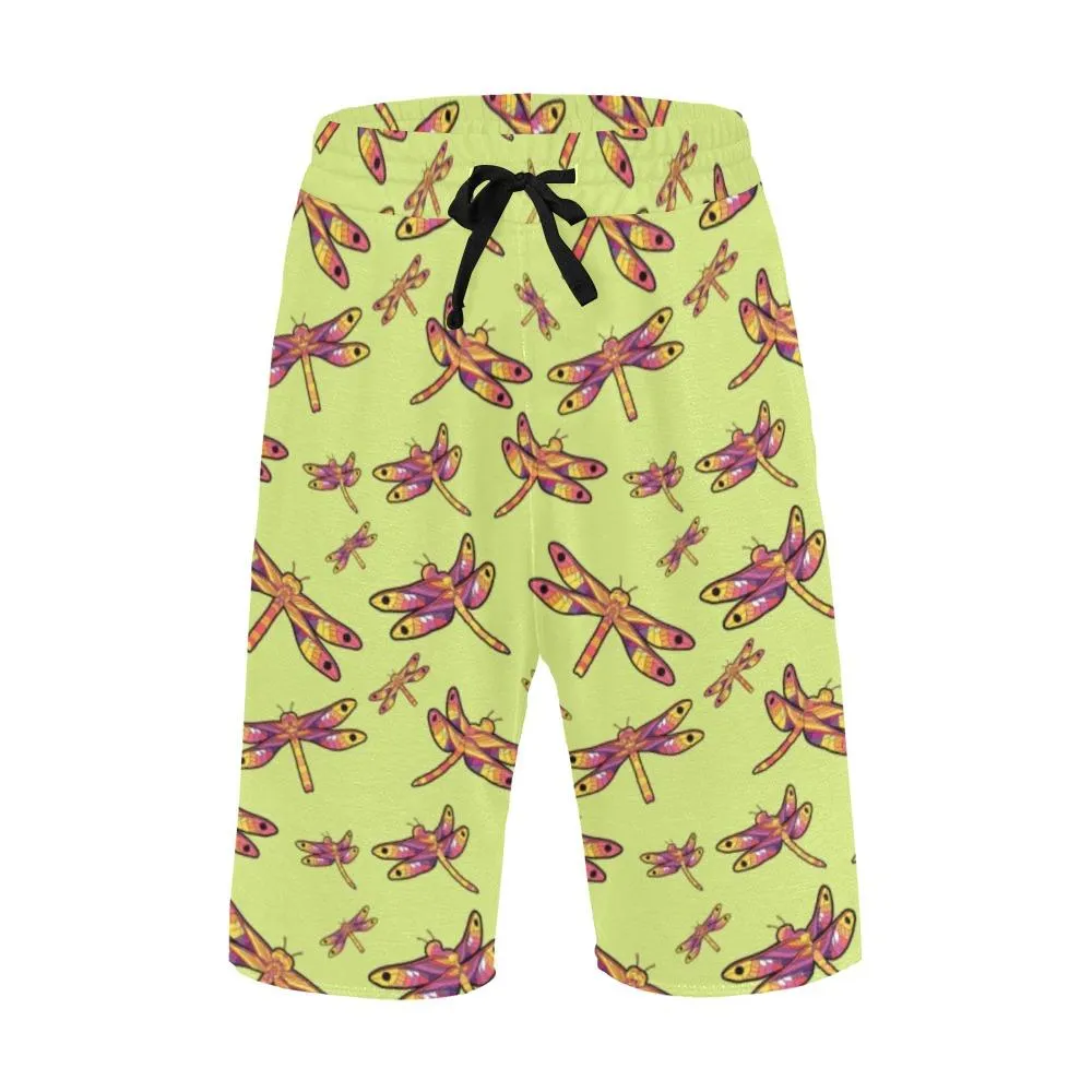 Gathering Lime Men's Casual Shorts