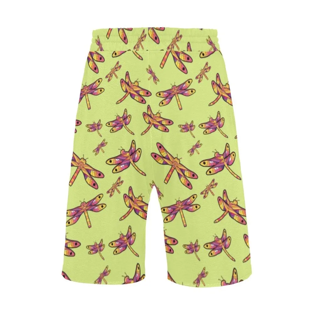 Gathering Lime Men's Casual Shorts