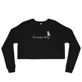 Grumpy shag Crop Sweatshirt