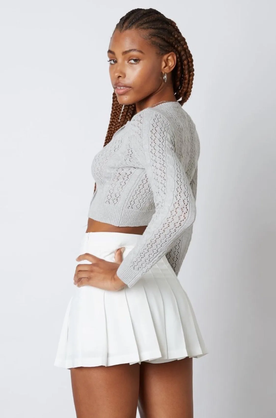 Hillcrest Pleated Mini Skirt