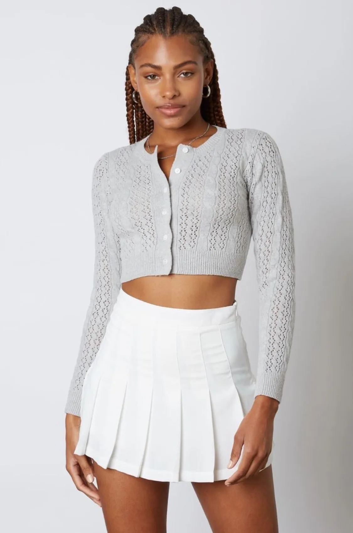 Hillcrest Pleated Mini Skirt