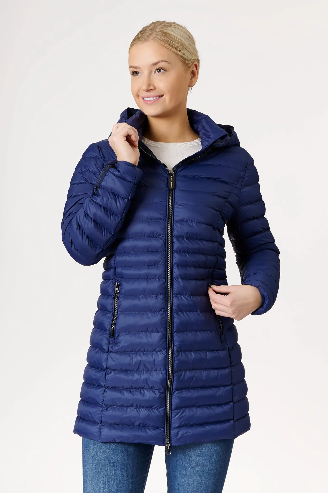 Julie Vegan Down Coat | Marine