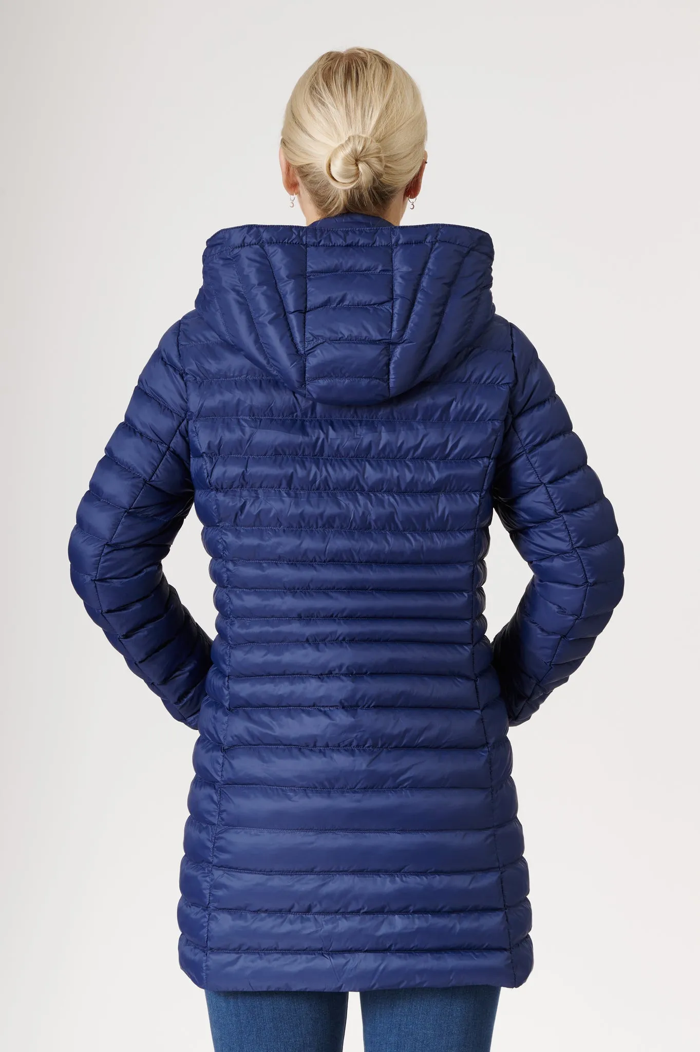 Julie Vegan Down Coat | Marine