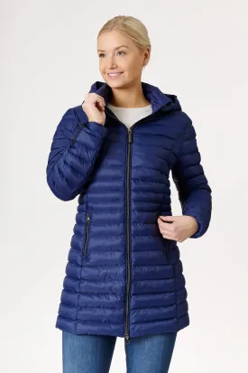 Julie Vegan Down Coat | Marine
