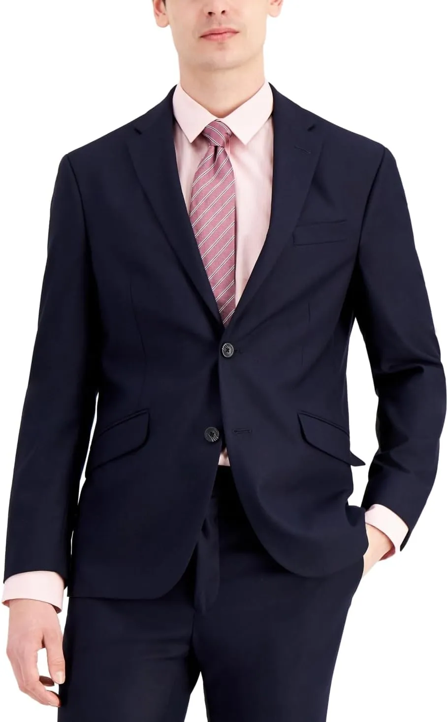 Kenneth Cole REACTION Men's Suit Separates Dress Suit For Men (Jacket, Pants & Vest Sold Separately)