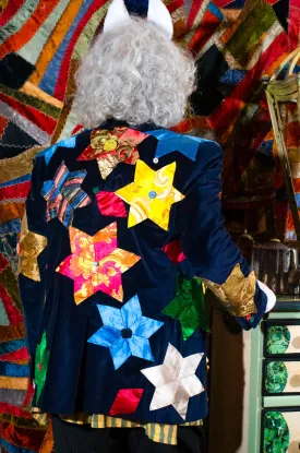 Lapine Crazy Quilt Men's Tuxedo Jacket