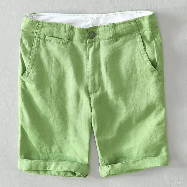 Linen Casual Shorts