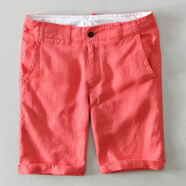Linen Casual Shorts