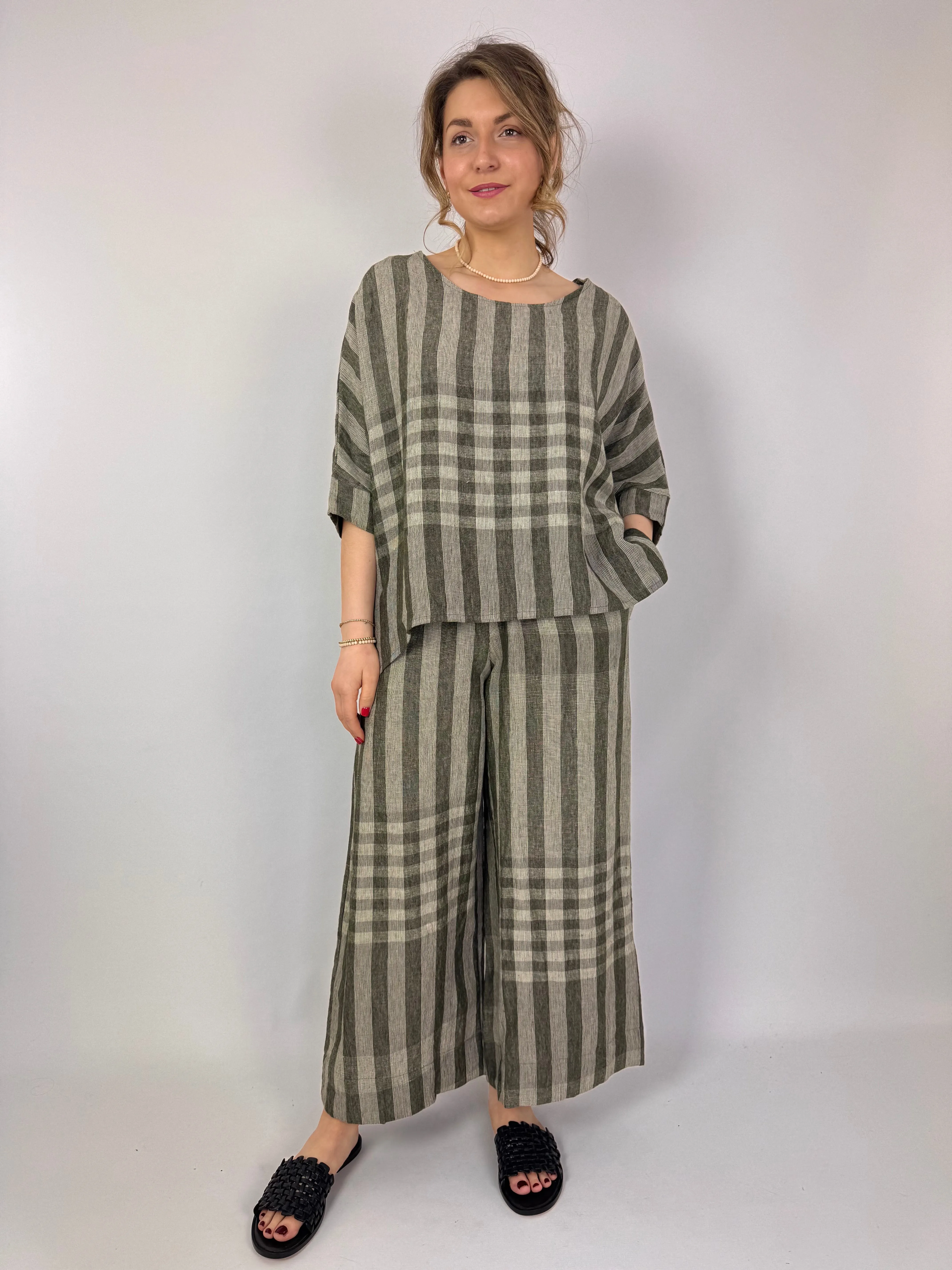 Mama b Pollo Trousers Alga