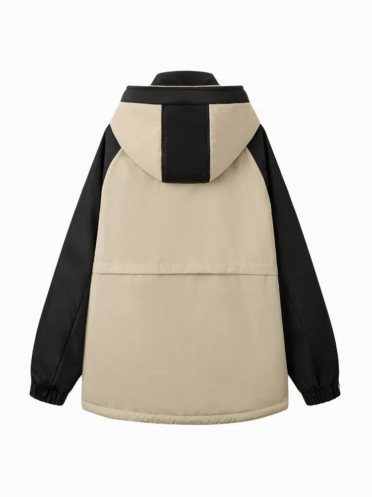 Men's mid-length thin cotton coat