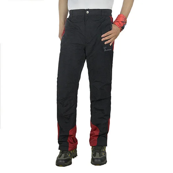 Mens Winter Outdoor Soft Shell Sport Pants