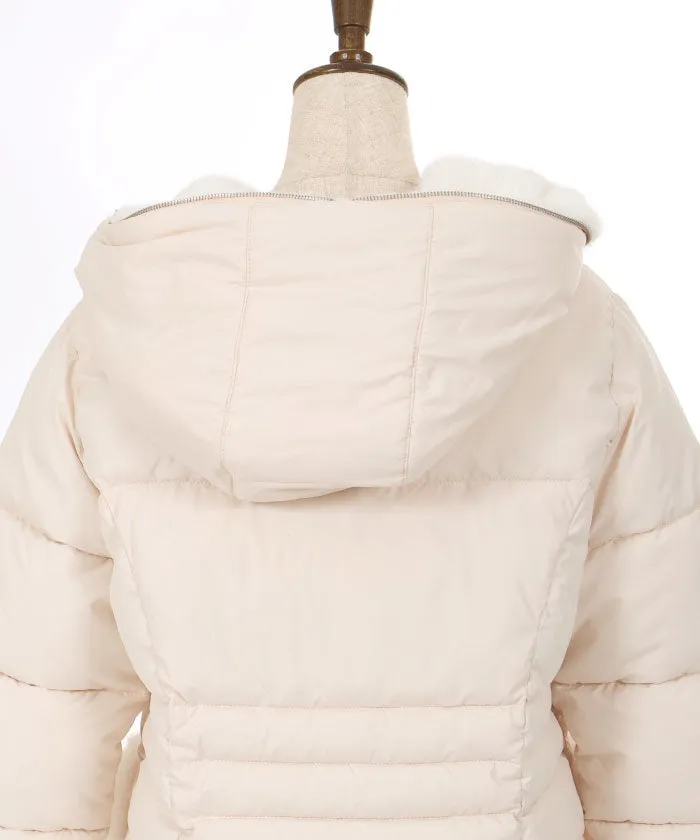Mid-Length Padded Down Coat