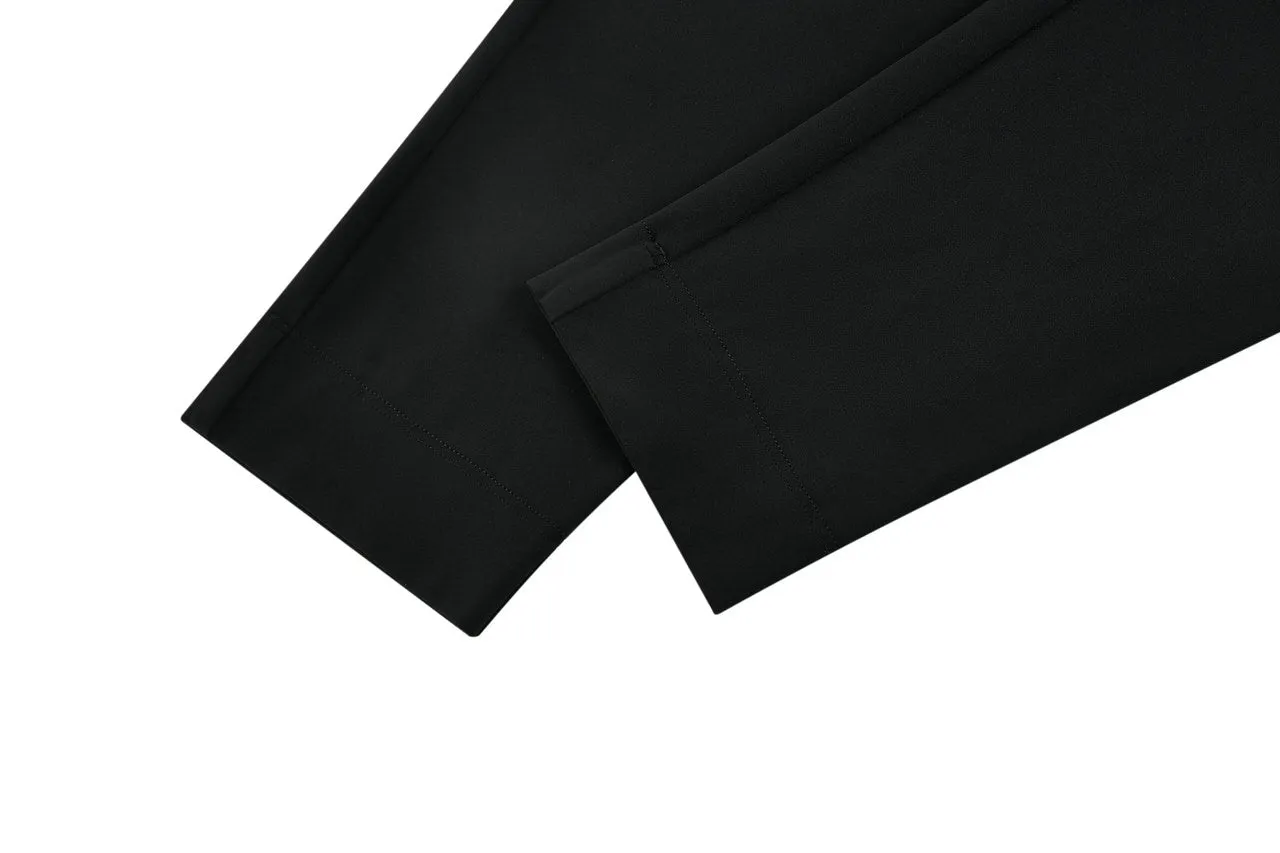 Nylon Lycra Cigarette Pants
