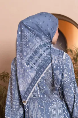 Pre Order - Senggala Scarf Odyssey Blue