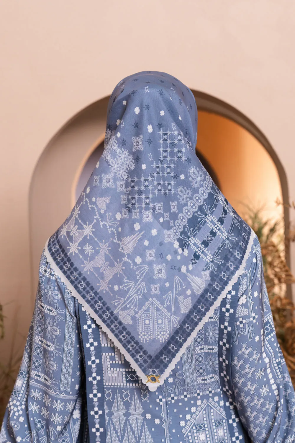 Pre Order - Senggala Scarf Odyssey Blue