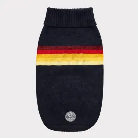 Retro Dog Sweater | Navy