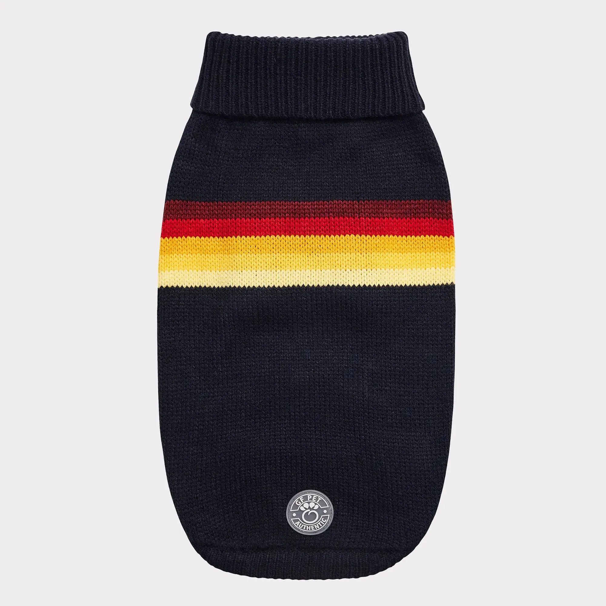 Retro Dog Sweater | Navy