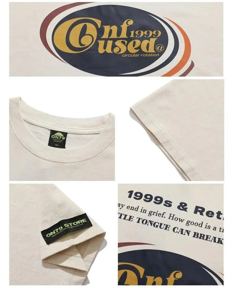 Retro Off-Shoulder T-Shirt
