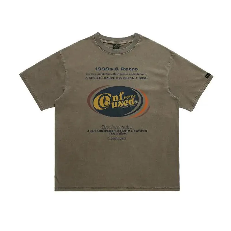 Retro Off-Shoulder T-Shirt