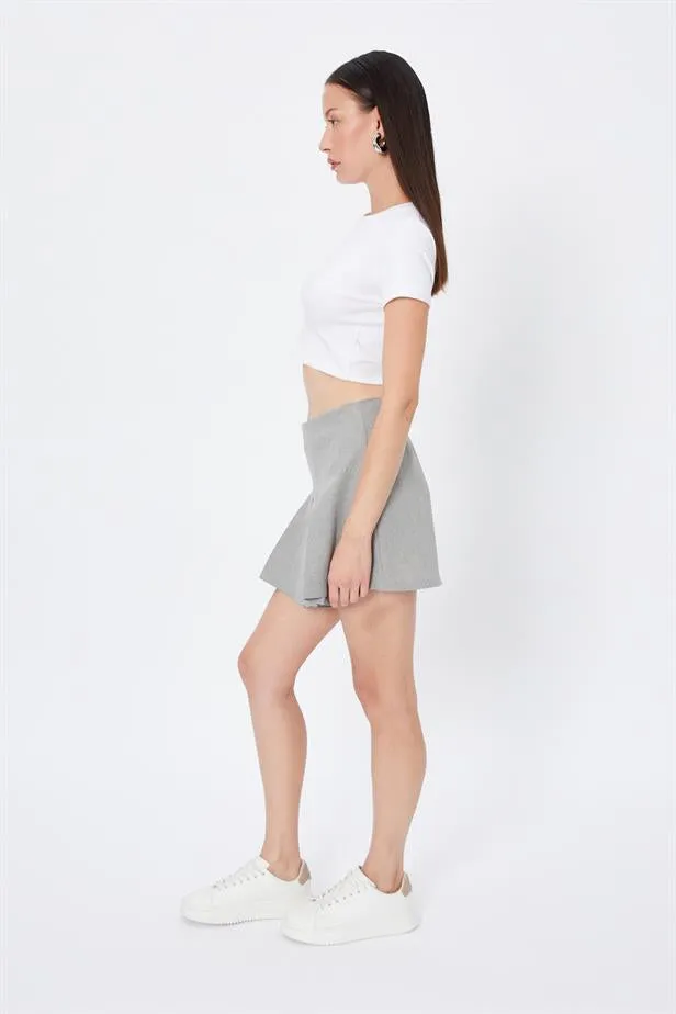 RYN Wholesale Pleated Skirt Gray - Santa Cruz Xoxocotlán
