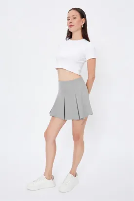 RYN Wholesale Pleated Skirt Gray - Santa Cruz Xoxocotlán