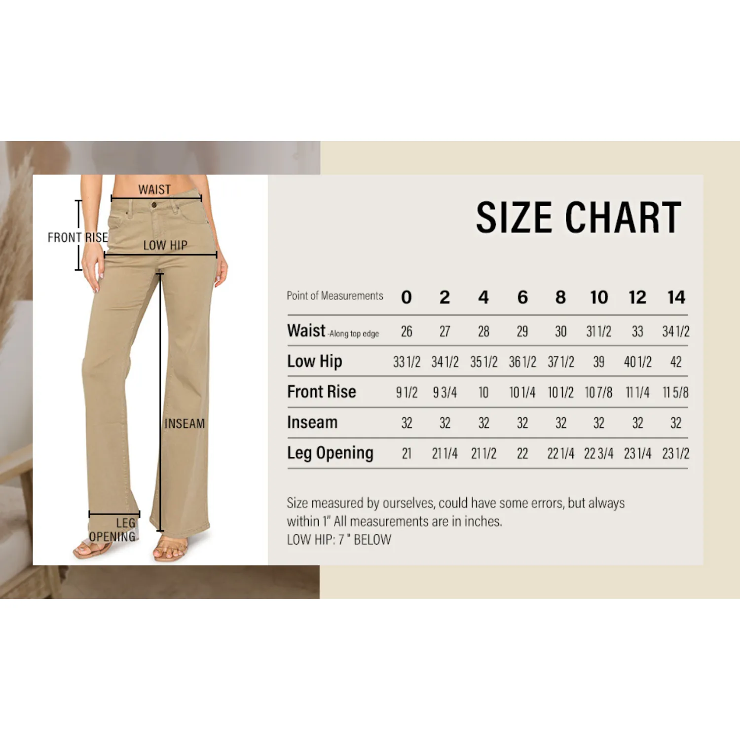 Soft Stretchy High Rise Everyday Flare Jeans - Olive