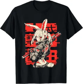 Techwear Harajuku Bunny Girl T-Shirt