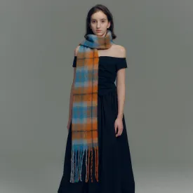 TLQHZZ-092 Color plaid winter scarf
