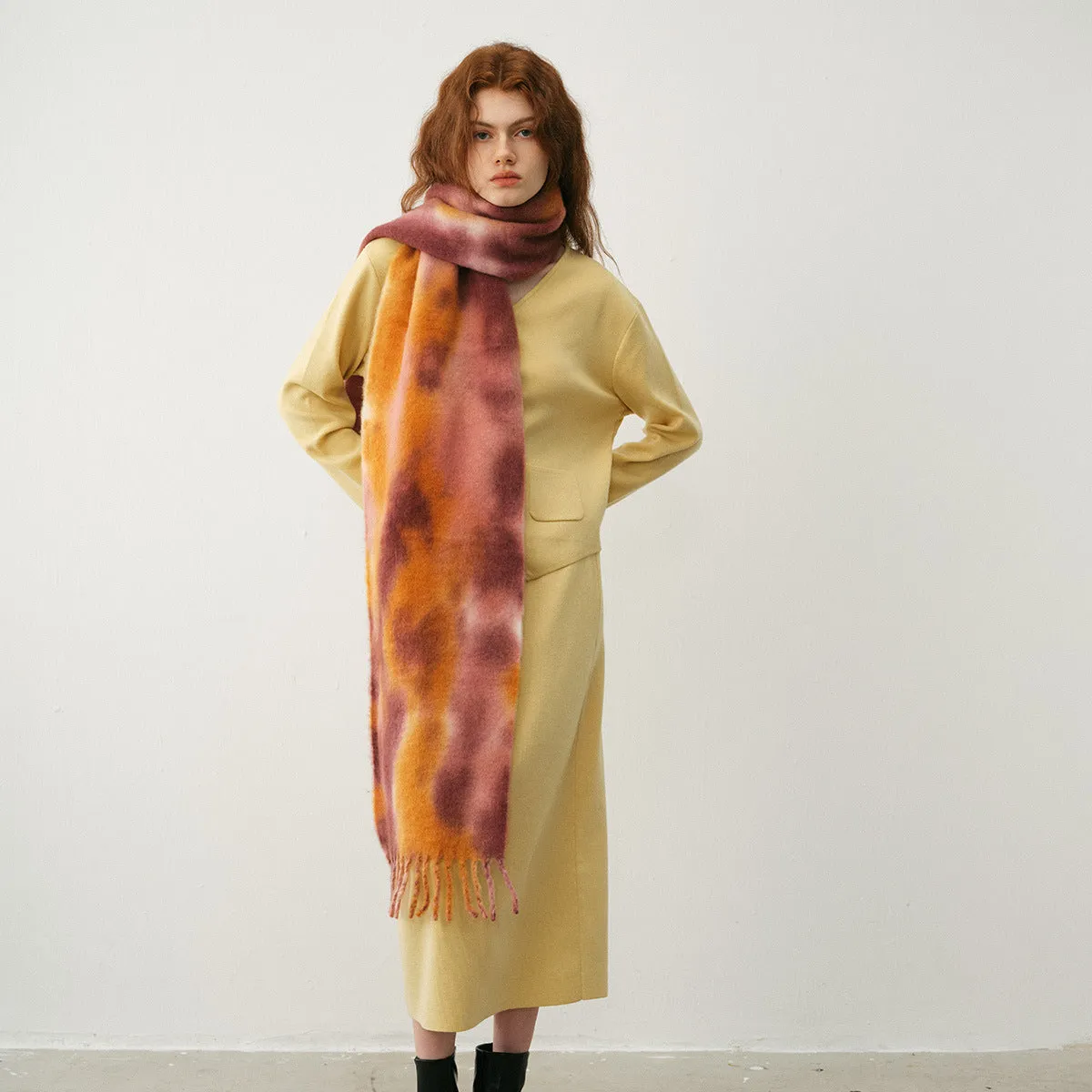 TLQHZZ-106 tie-dye winter scarf