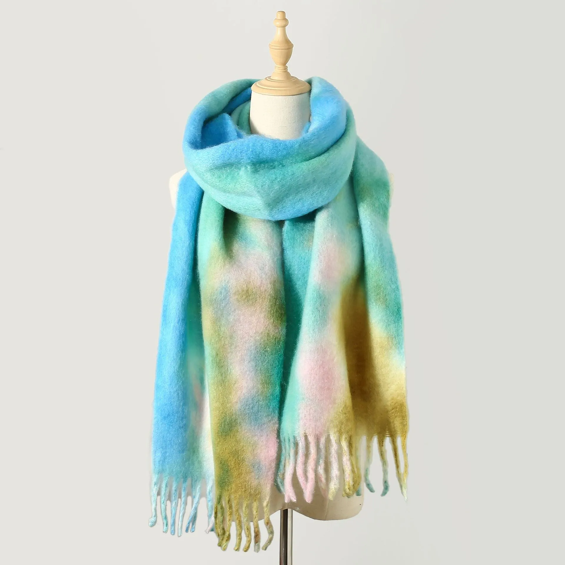 TLQHZZ-106 tie-dye winter scarf