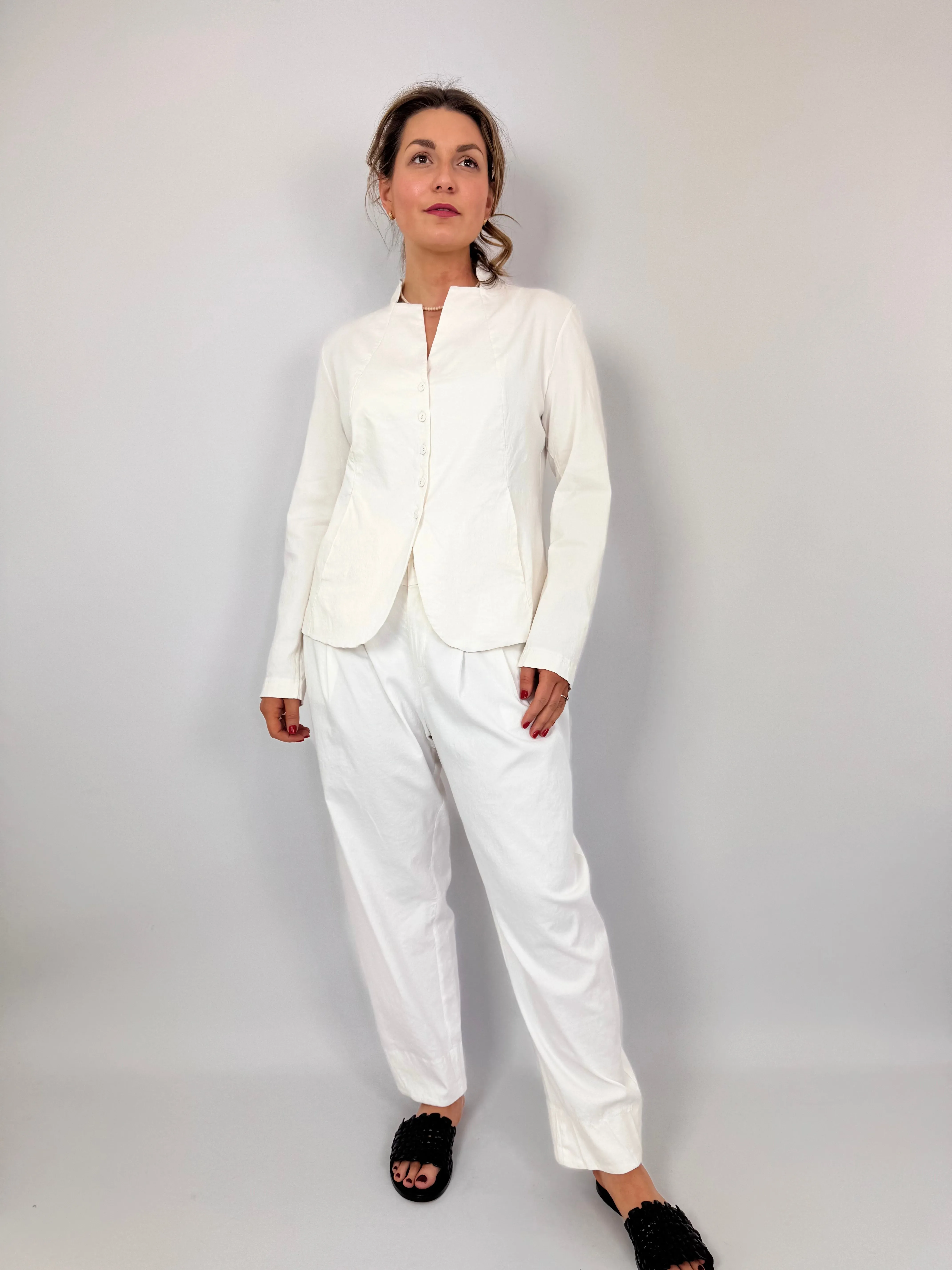 Transit Par-Such F152 Trousers Milk