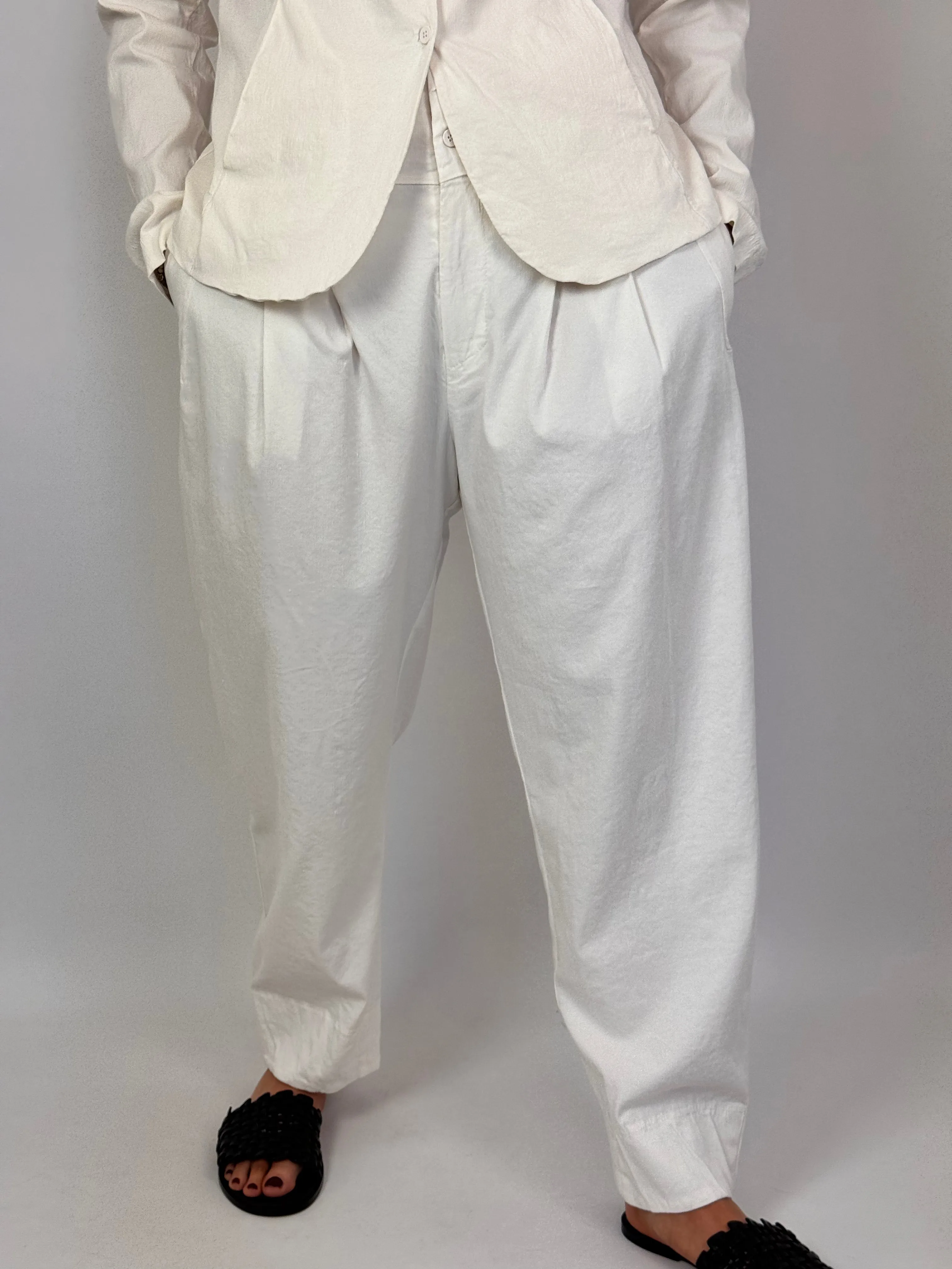 Transit Par-Such F152 Trousers Milk