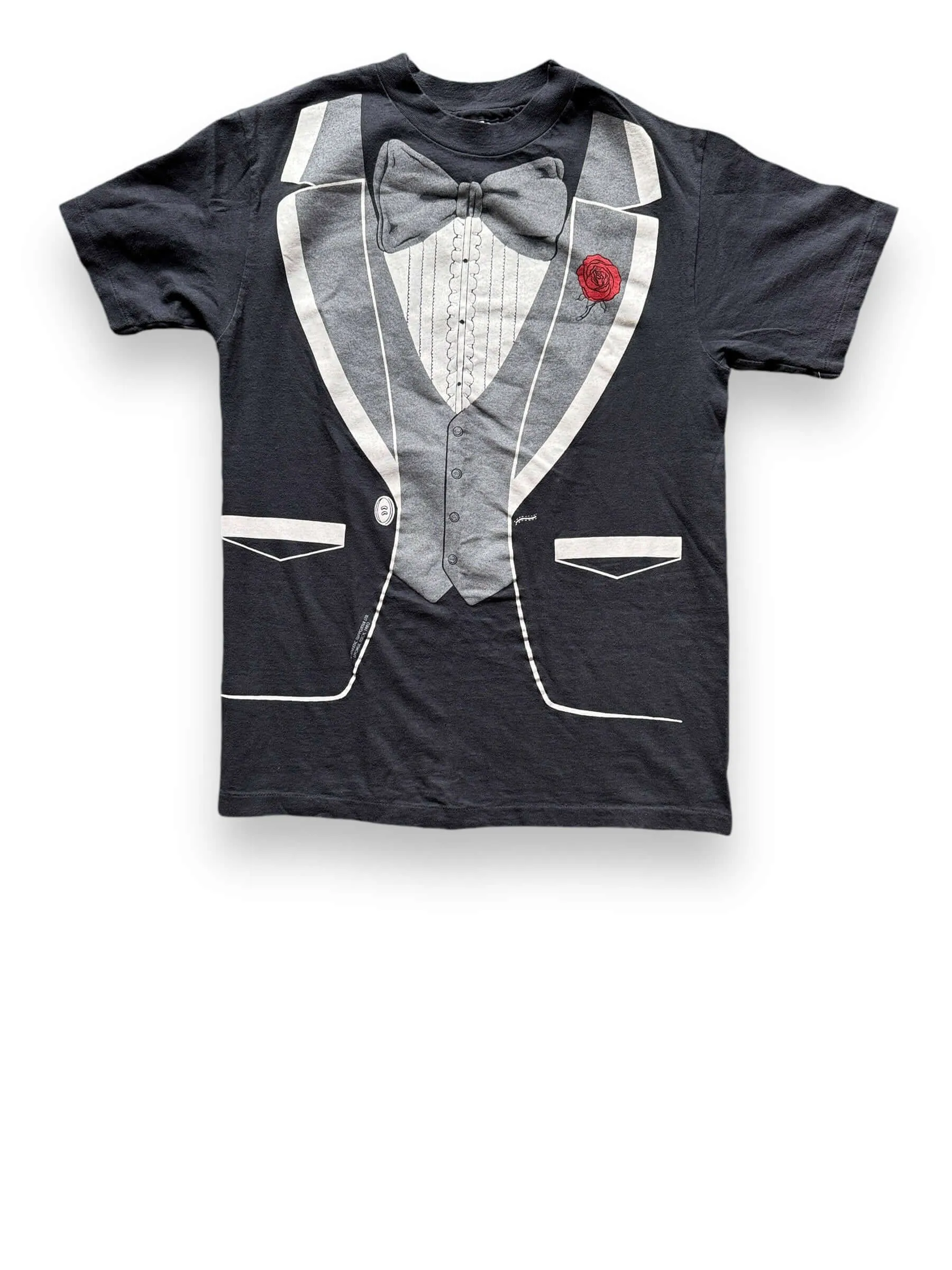 Vintage 1980 Tuxedo Tee SZ M