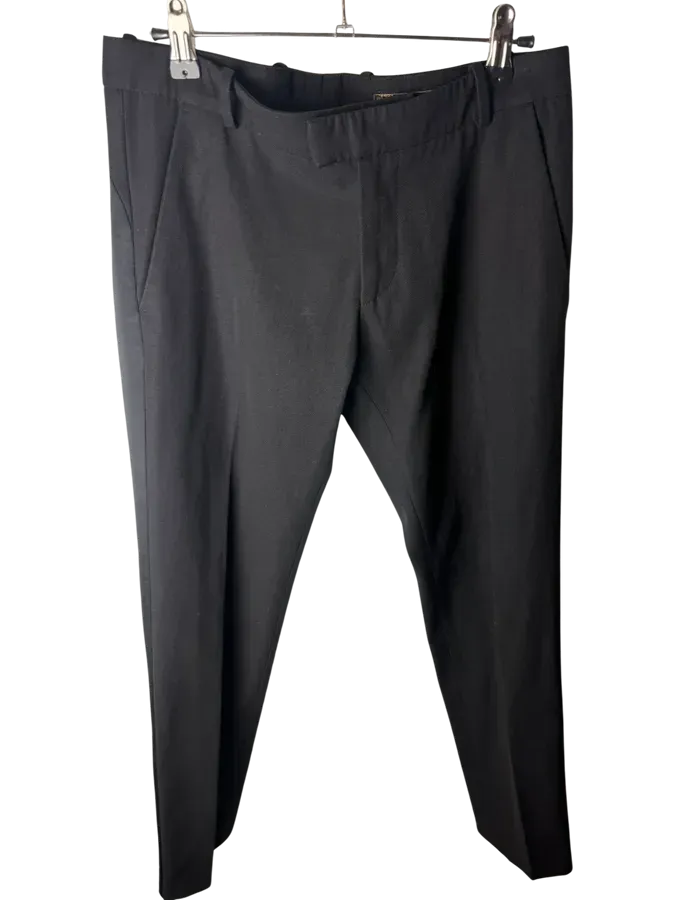 Vintage Black Versace Tuxedo Pant