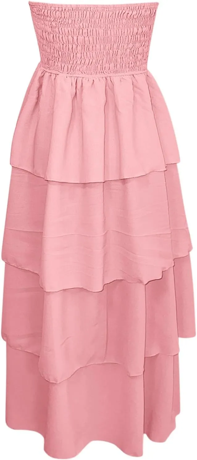Women's Sexy Tank Top Maxi Long Dress Casual Sleeveless Summer Beach Dress